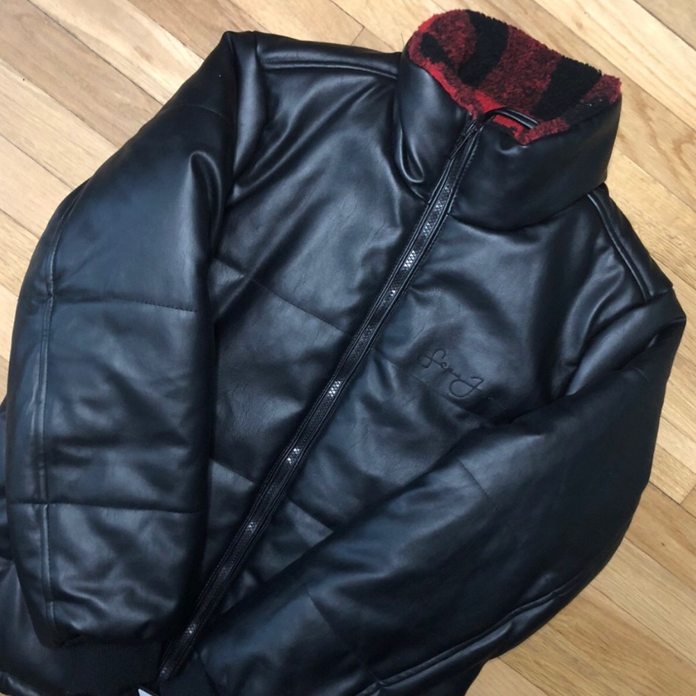 Sean John Brand New Leather Jacket